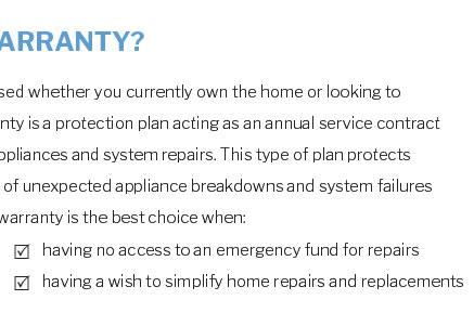 home warranty sunrise